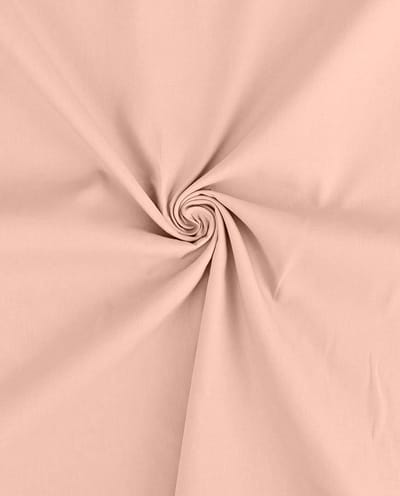 Poplin Katoen Uni Stof per Meter – Zacht Roze – Glad & Stevig – 100% Katoen – Voor Kleding & Decoratie