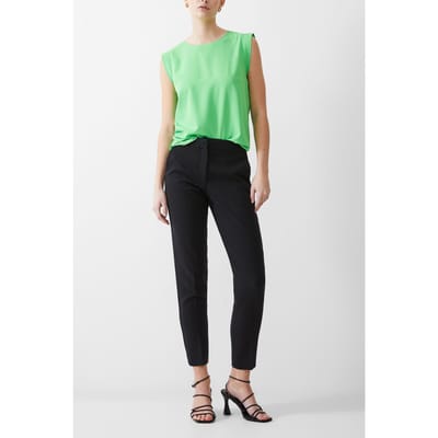 French Connection Whisper Ruth Tailored Trouser Black Taglia: 6 | Pantaloni da completo Outlet | Donna | Nero