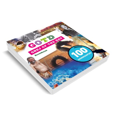 Grej of the day - wandkaartjes bovenbouwboek 100 lessen