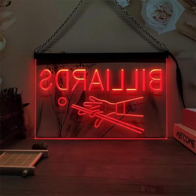 LED Neonbord - Wanddecoratie Licht - Sfeer Creëren - Dimbaar USB - 30x20cm - Rood