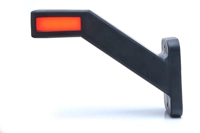 led breedtelamp links 180mm 3x led - aanhanger zijlamp - zijlicht - breedtelicht - contourlamp