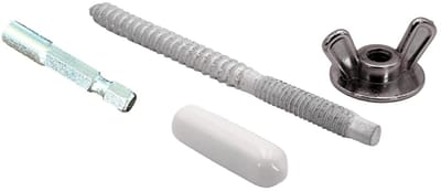 Orkaan Verankering Kit - Paneel Bevestiging - Storm Bescherming - Eenvoudige Installatie - 25 Sets - Wit