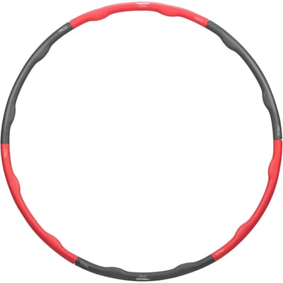 Avento Fitness Hoelahoep - 1.2 kg - Roze/Grijs