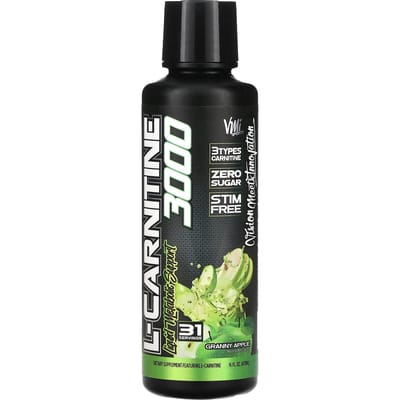 VMI Sports, L-Carnitine 3000, Pomme Granny, 16 fl oz (473ml)