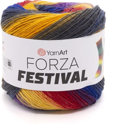 Sokkenwol Yarnart Forza Festival - Lang Verloop - 2909