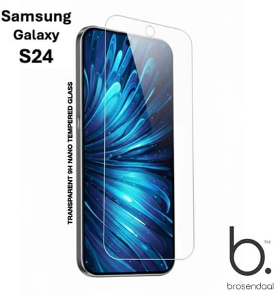 Brosendaal Screenprotector geschikt voor Samsung Galaxy S24 - 9H Nano Coating - Ultradun - Maximaal Kras- en Valbestendig
