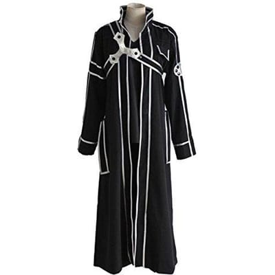 Cosline Sword Art Online Kirito 6-delig Cosplay Kostuum (Maat M) black