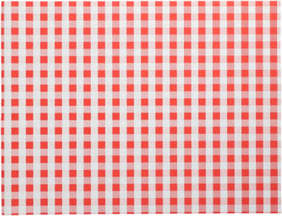 100 Placemats, papier 30 cm x 40 cm rood Vichy Karo