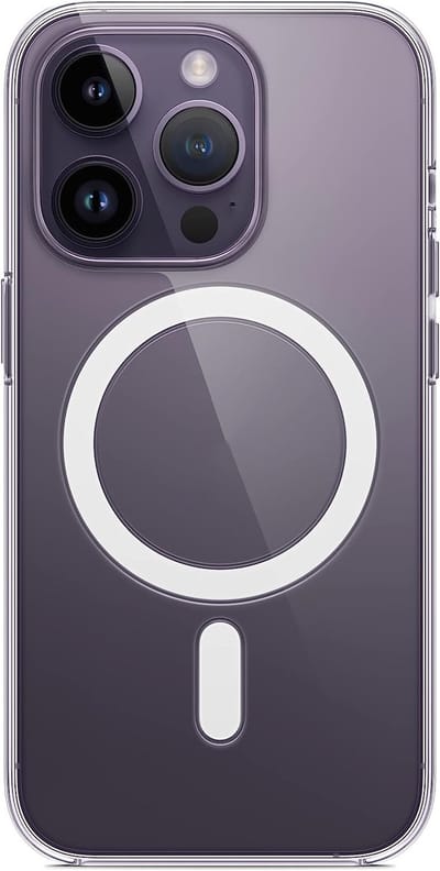Stravo Hoesje geschikt voor iPhone 14 Pro MagSafe Transparant - Shock proof case Hoes Magnetisch doorzichtig