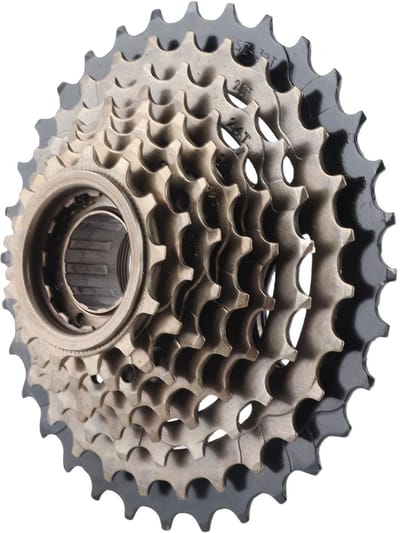 Golden crown - 8-Speed Fietsvrijloop Cassette - 13-32T - Hoge kwaliteit en duurzaamheid - Geschikt voor Race- en Mountainbikes - Versnellingsonderdelen ...