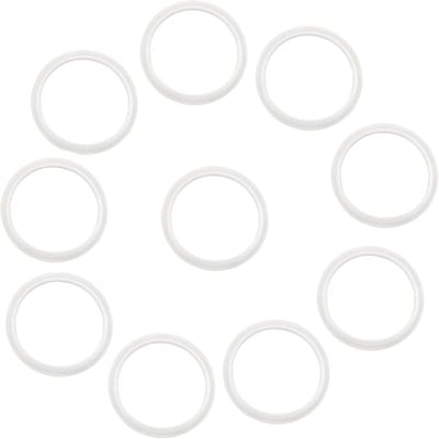 Set van 10 Universele Pop-up Afdichtingen voor Wastafel en Afvoer, 38 x 31 mm