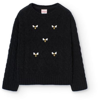 Boboli Knitwear Trui Zwart 4 Years Meisje