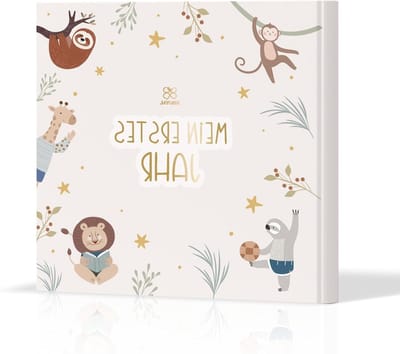 Baby Album met Dierenthema voor Kinderen - Perfect voor Foto's en Herinneringen