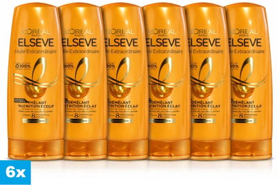 L’Oréal Paris Elseve Huile Extraordinaire Conditioner – 6 x 250 ml – Voor Droog Haar – 6 Stuks