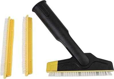 Voegenborstel XXL Set - Stoomreiniger Accessoires - Hygiënisch Reinigen - Flexibel Gewricht - 3 Delig - Zoals Afgebeeld