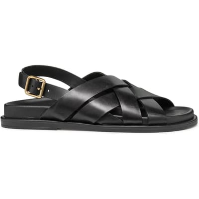 GEOX ADELASH DAMES Sandalen - ZWART - Maat 35