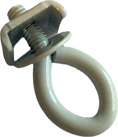Anchor U-de-luxe eindstop open- wit- 6 stuks