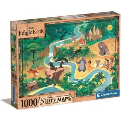 Clementoni - Puzzel - 1000 Stukjes - Disney Jungle Boek