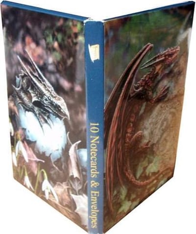 Anne Stokes Wenskaartenset Spiny Woodland Hopper/Hatchling