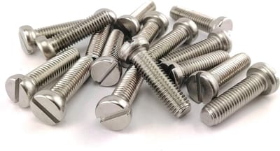 Cilinderkopschroeven - Machine schroeven - Bevestigen van onderdelen - DIN 84 Standaard - M4x100 mm - Roestvrij staal