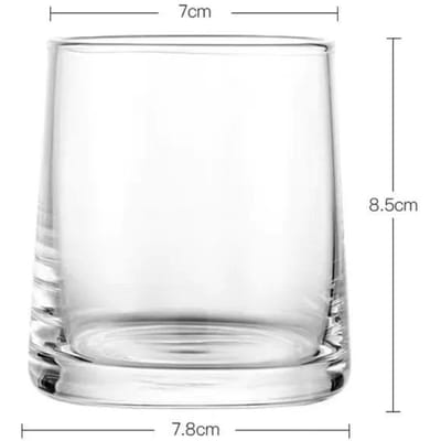 270ml Eenvoudige Stijl Glazen Mok Multifunctioneel Glas Enkellaags Huishouden Waterbeker Mondwaterbeker Melk Koffie Drinkbekers 301-400ml white
