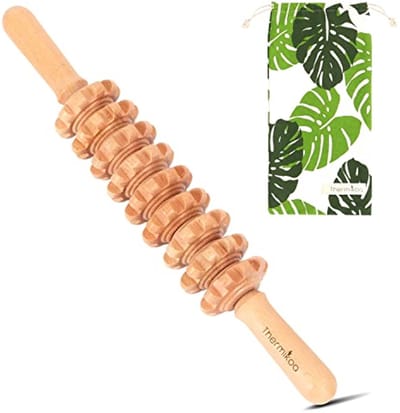 Anti-Cellulitis Houttherapie Massageapparaat - Natuurlijke Houten Massageroller
