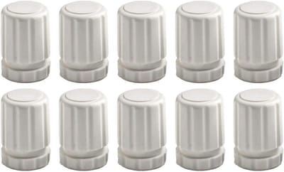 Verwarming Handwiel - Regelklep - Temperatuur Regelen - Robuuste Constructie - 10 Stuks - Wit
