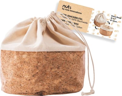 Bee's Wax - Vershoudzak ø 12 cm Kurk - Kurk - Beige
