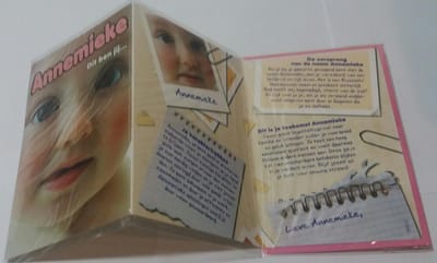naam wenskaart - Annemieke
