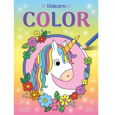 Unicorns Color Blok Kleurboeken