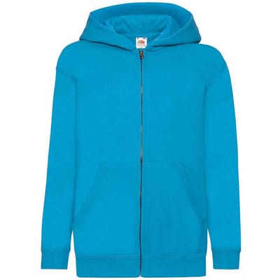 Fruit of the Loom Kinderen/Kinderkapjes Sweatshirt (Azuurblauw)