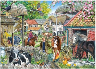 Grote Legpuzzel 250 Stukjes - Uitdagende Puzzel met Unieke Stukvormen