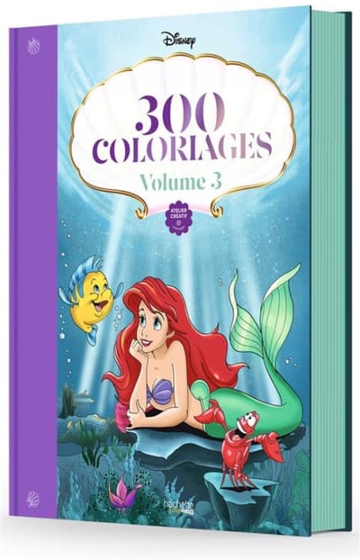 Atelier Créatif Disney 300 COLORIAGES DISNEY - VOLUME 3 - Kleurboek voor volwassenen