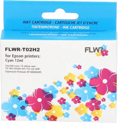 FLWR - Cartridges / Epson 202XL / cyaan / Geschikt voor Epson
