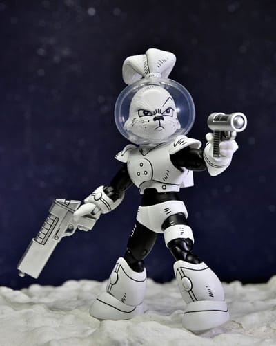 NECA Usagi Yojimbo Action Figure Space Usagi Yojimbo Black & White Figure 18 cm Action Figuur