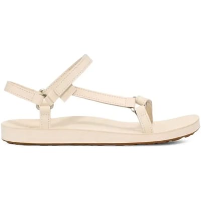 Teva Original Universal Slim  van leer Schoenen in Birch voor Dames, Maat 37