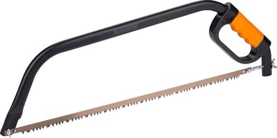 BLACK+DECKER Beugelzaag - 24/ 61CM - Zachte Comfortgreep - Schokabsorberend - Knokkelbescherming - Staal - Zwart/Oranje