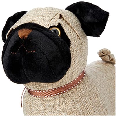 Deurstopper in Hond Design - Bruin - 28 x 28 x 21 cm