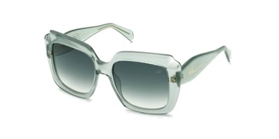 Blumarine SBM889 Verde opalino lucido 55/18/140 WOMAN Zonnebrillen