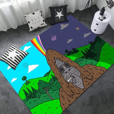The Big Lez Show Gangpad Tapijt Antislip Waskamer Mat Waskamer Decor Balkon Kind Woonkamer Toiletkleed 40x60cm