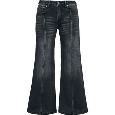 Black Premium by EMP Jeans - Ruby - Wide Leg Jeans - W27L30 tot W38L34 - voor Vrouwen - zwart