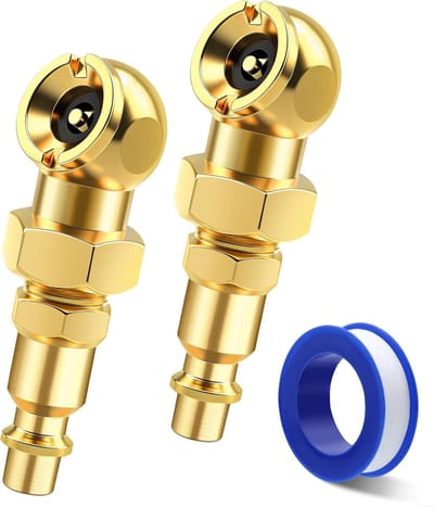 Luchtklauw Set - Banden Inflator - Banden Vullen - Gesloten Bal Structuur - 1/4 Inch NPT