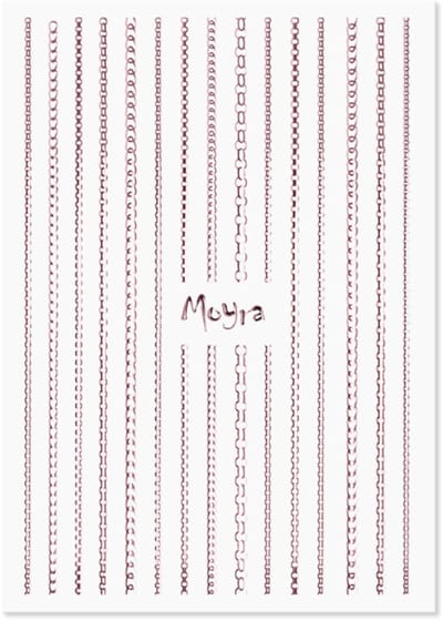Moyra Nailart Strip Chain 03 Rose Gold