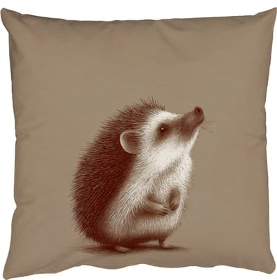 Sierkussens - Kussentjes Woonkamer - 50x50 cm - Egel - Snuitje - Bruin - Stekels