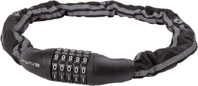 Zwart Cijfer Kettingslot Fiets - 6.8x850mm Met Persoonlijke Code