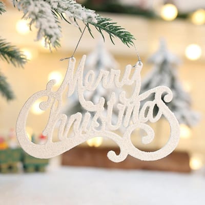 STAR&STER Kerstboomdecoratie in Lettervorm – Glanzende Gouden Vista Letters – Pailletten Ornament voor Kerstboom – Feestelijke Hanger met Initialen of Woorden