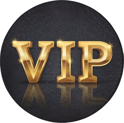 Badmat rond 70x70 cm - Antislip - VIP - Goud - Schittering - Badmatten voor badkamer - Badkamermat - Douchemat - Ronde badkamer mat