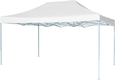 Opvouwbare Partytent - Feesttent Tuintent - Buitenfeest Organiseren - Waterbestendig Dak - 3 x 4 Meter - Wit