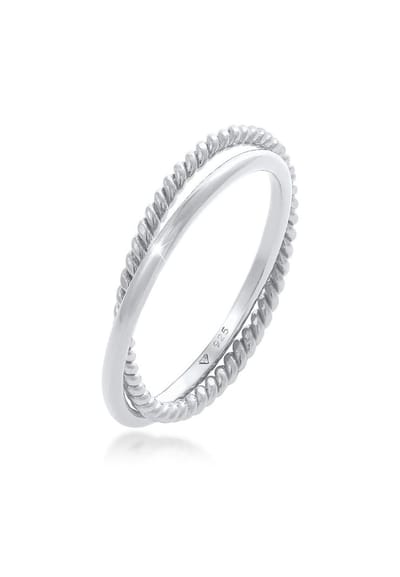 Elli - Ring - Dames Wikkel Klassiek Filigraan Gedraaid Trend in 925 Sterling Zilver - Dames