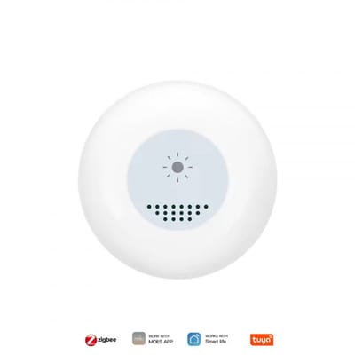 MOES Tuya lichtsensor Zigbee | Werkt met Tuya Smart en SmartLife | 0–1000 lux | 50 x 15mm | dim lampen of sluit gordijnen | licht sensor
